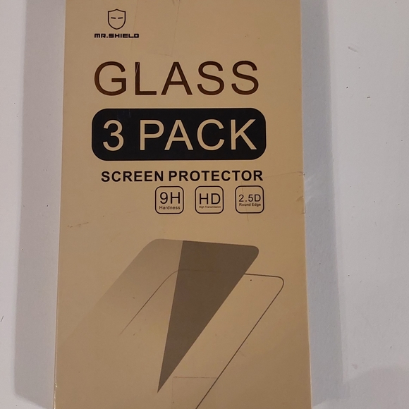 3 pack glass screen protector for LG G7 ThinQ (355) - Picture 1 of 9